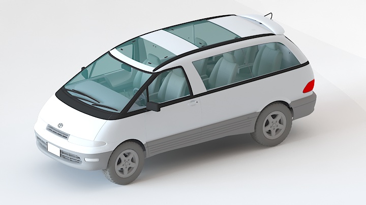 渲染模型_汽车298