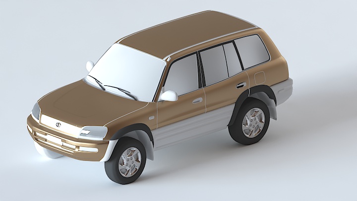 渲染模型_汽车308