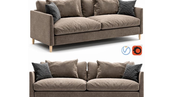 渲染模型_沙发6831