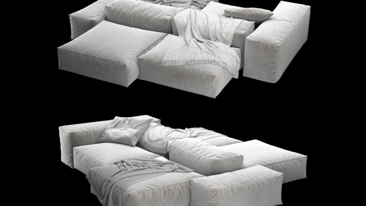 渲染模型_沙发6841