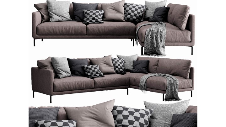 渲染模型_沙发6914