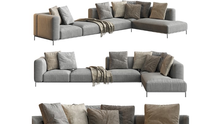 渲染模型_沙发6931