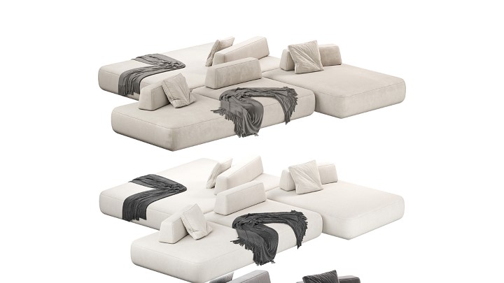 渲染模型_沙发6933