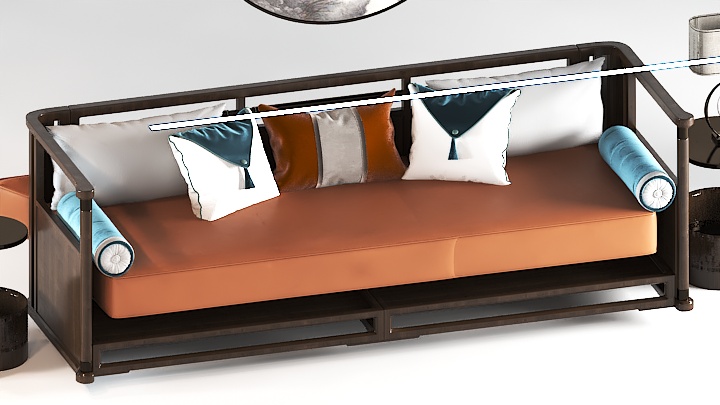 渲染模型_沙发6971