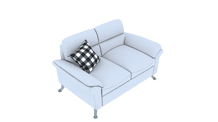 渲染模型_沙发7019