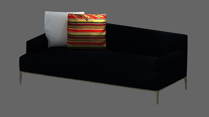 渲染模型_沙发7129