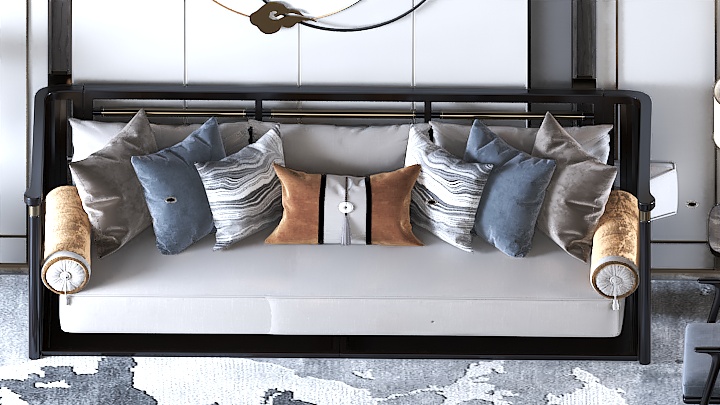 渲染模型_沙发7137