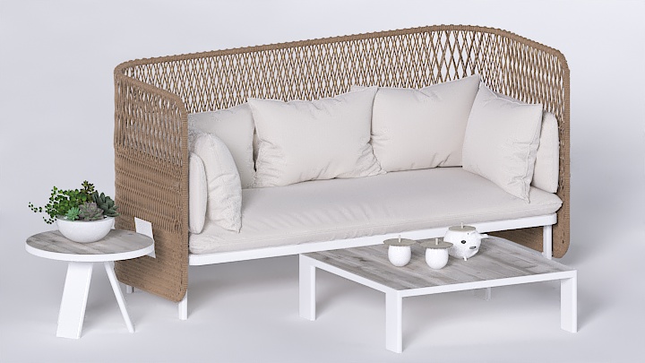 渲染模型_沙发7158