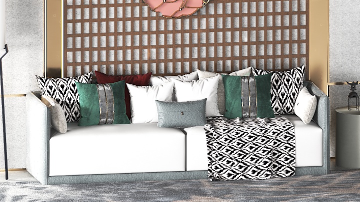 渲染模型_沙发7203