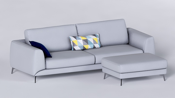 渲染模型_沙发7278