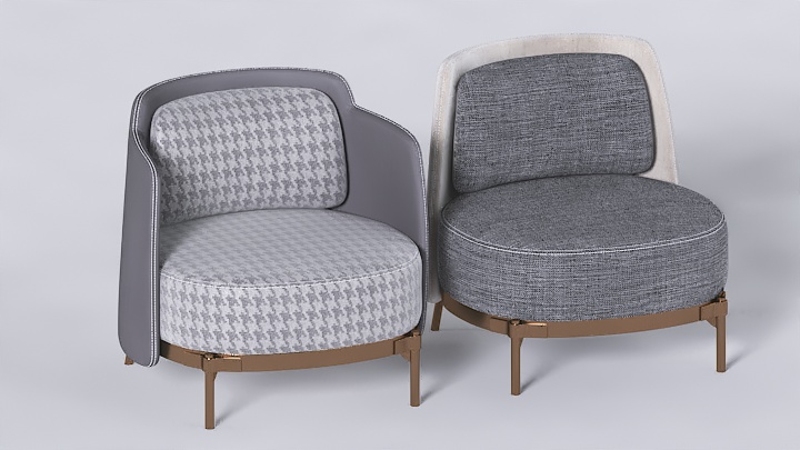 渲染模型_沙发7330