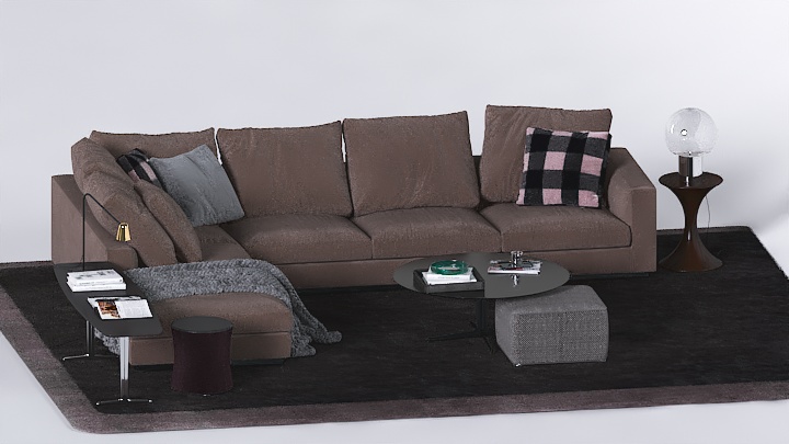 渲染模型_沙发7352