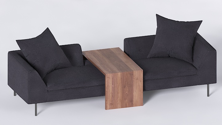 渲染模型_沙发7375