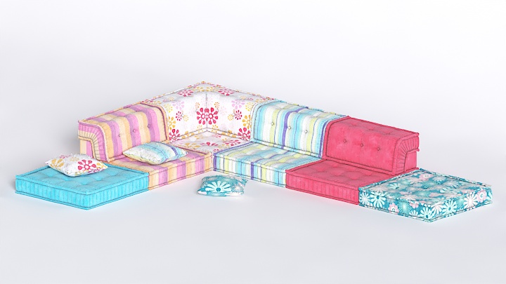渲染模型_沙发7414
