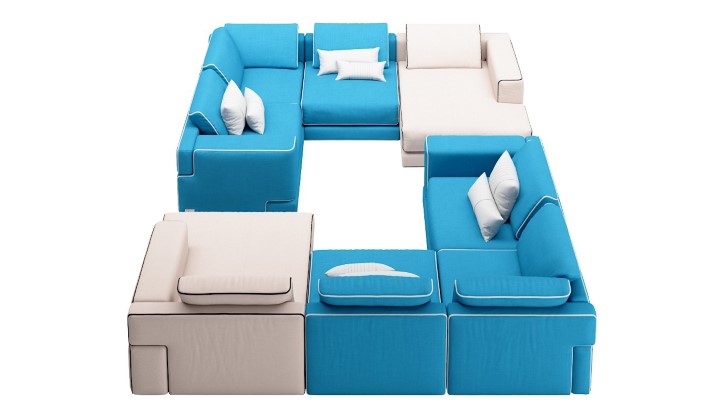 渲染模型_沙发7472