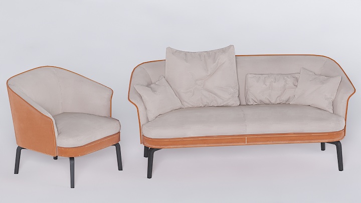 渲染模型_沙发7499
