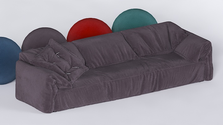 渲染模型_沙发7506