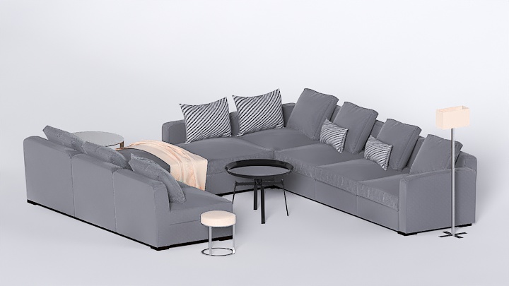 渲染模型_沙发7513