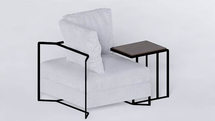 渲染模型_沙发7518