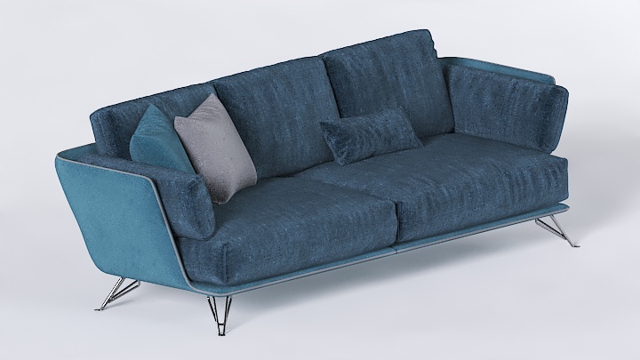 渲染模型_沙发7538