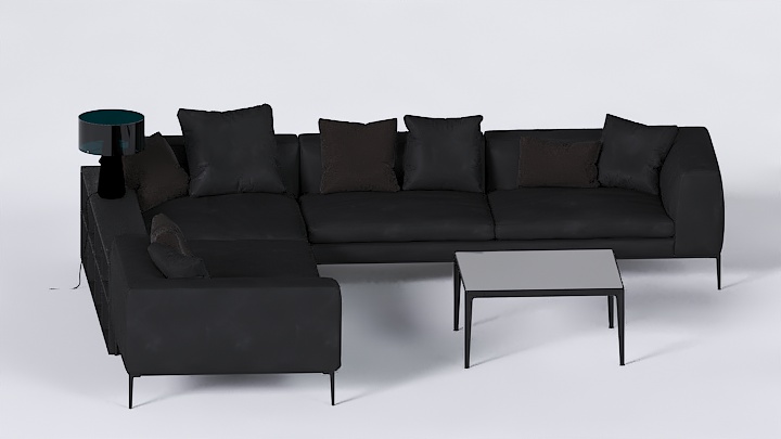 渲染模型_沙发7545