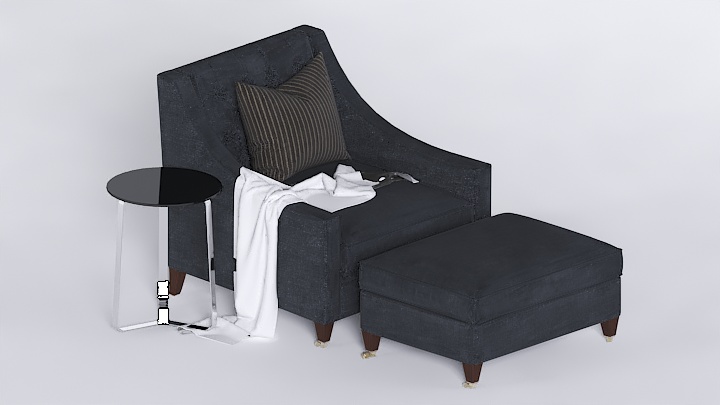 渲染模型_沙发7562