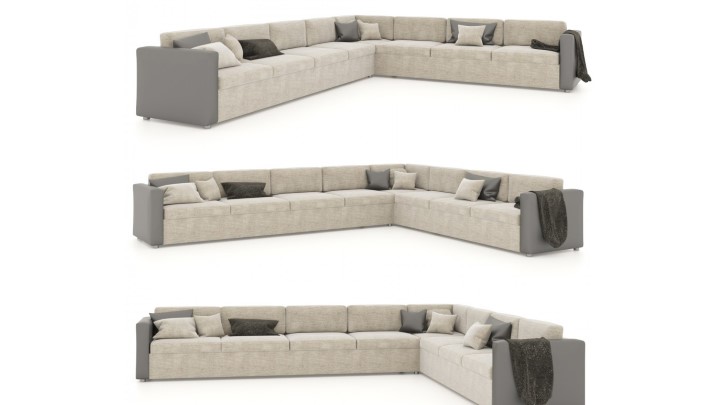 渲染模型_沙发7581