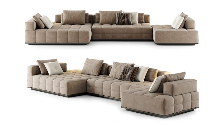 渲染模型_沙发7593