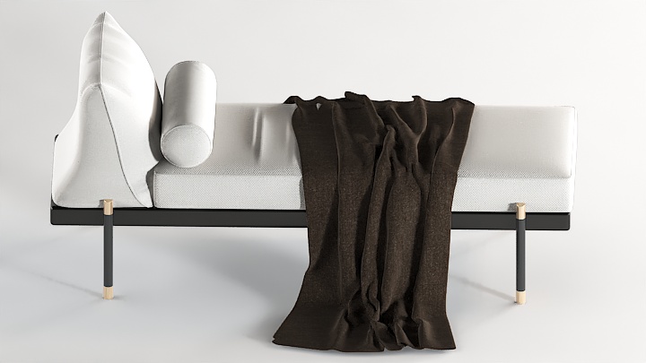 渲染模型_沙发7618