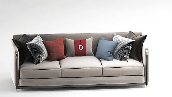 渲染模型_沙发7621