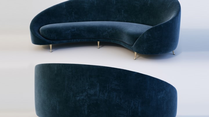 渲染模型_沙发7627