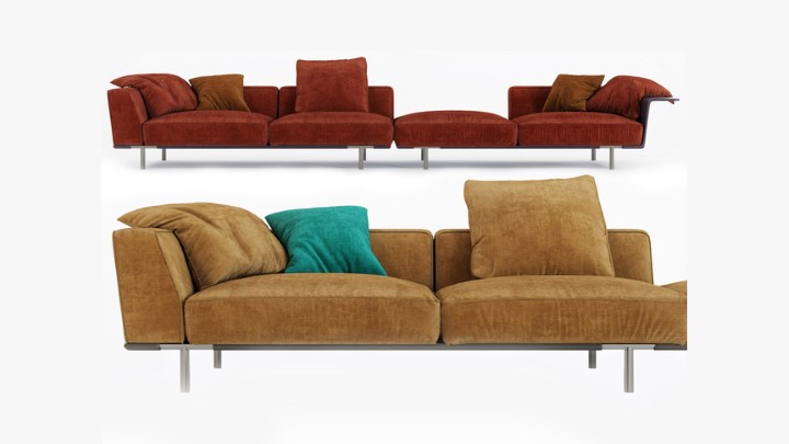 渲染模型_沙发7667