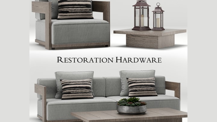 渲染模型_沙发7680