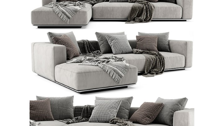 渲染模型_沙发7691