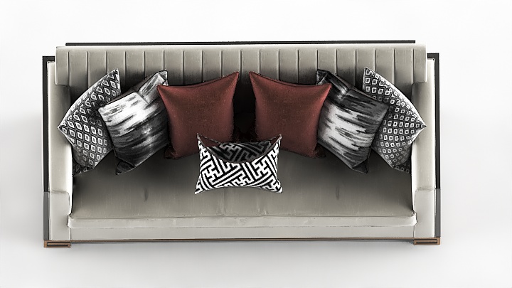 渲染模型_沙发7708