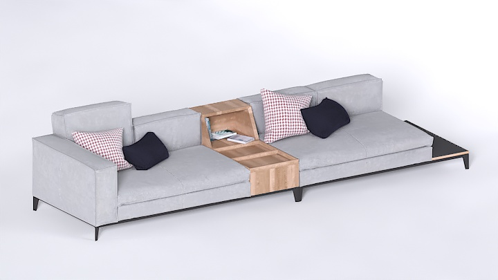 渲染模型_沙发7742