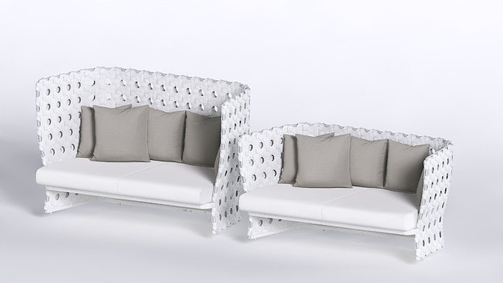 渲染模型_沙发7752