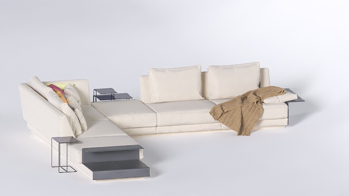 渲染模型_沙发7755