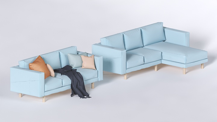 渲染模型_沙发7756