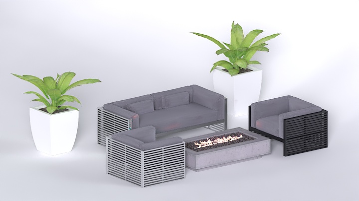 渲染模型_沙发7775