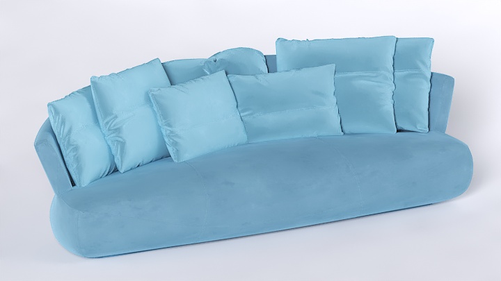 渲染模型_沙发7806