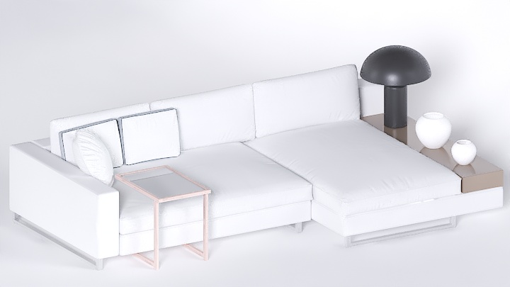 渲染模型_沙发7816