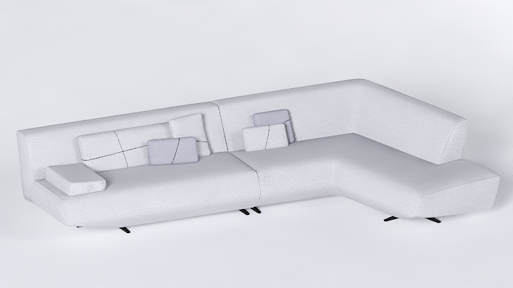 渲染模型_沙发7820