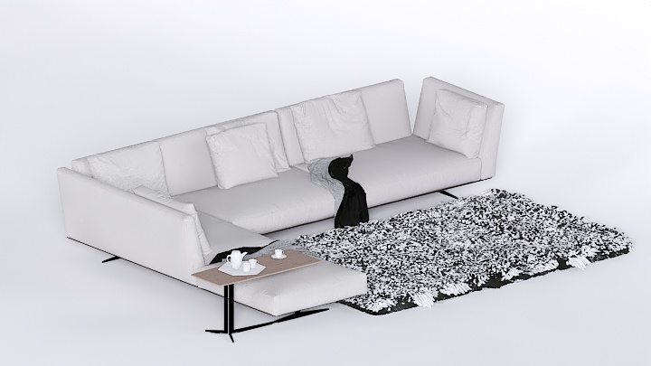 渲染模型_沙发7827