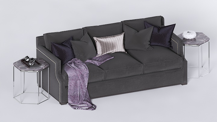 渲染模型_沙发7843