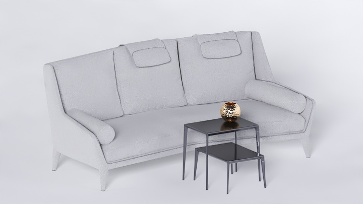 渲染模型_沙发7847