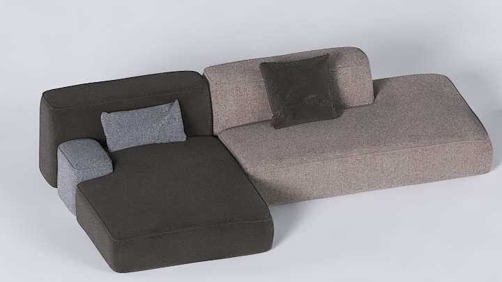 渲染模型_沙发7863