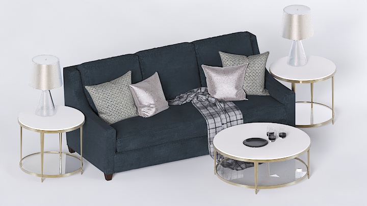 渲染模型_沙发7893