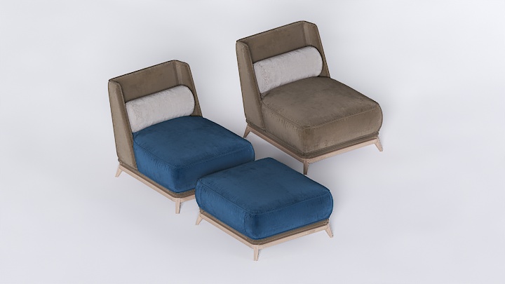 渲染模型_沙发7898
