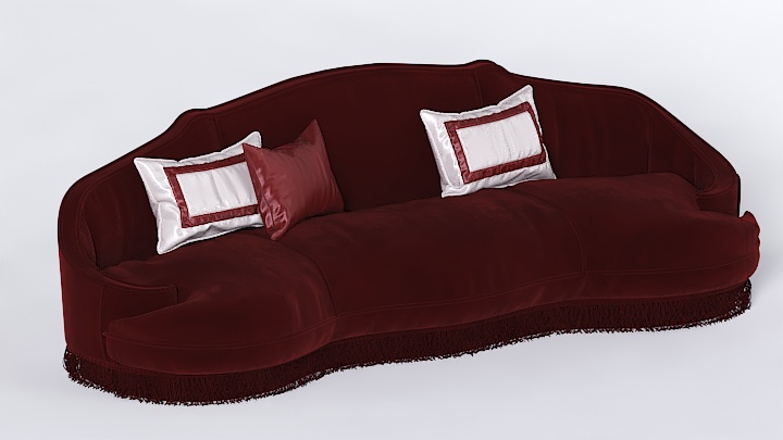 渲染模型_沙发7899